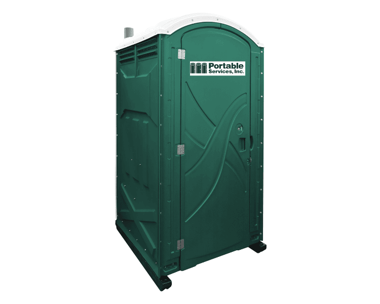 portable toilet rental unit