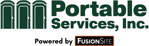 portable services logo powered by fusion site