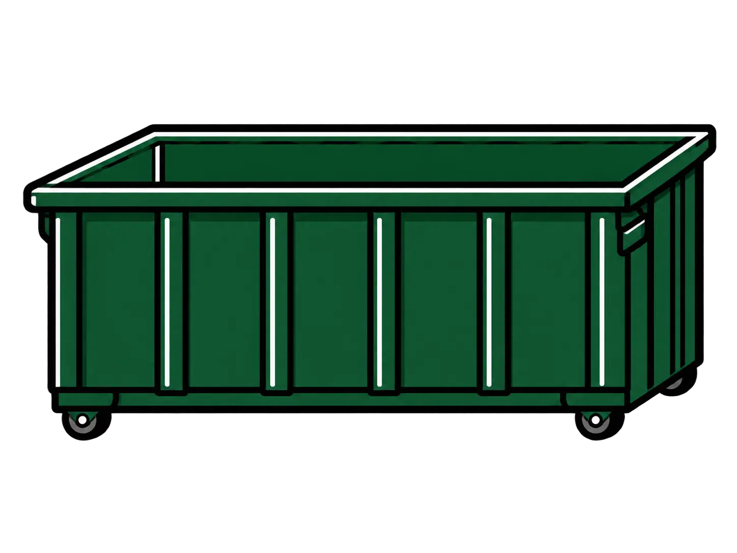 Confirming the dumpster size for an Augusta, GA project